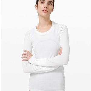 lululemon white long sleeve